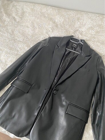 Deri blazer ceket