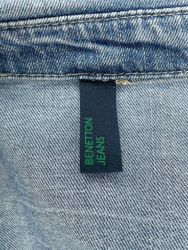 xs Beden çeşitli Renk Benetton Kot Ceket %70 İndirimli.