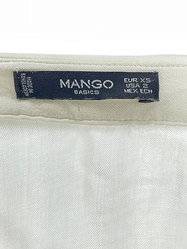 xs Beden beyaz Renk Mango Gömlek %70 İndirimli.