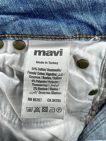 universal Beden çeşitli Renk Mavi Jeans Jean / Kot %70 İndirimli.