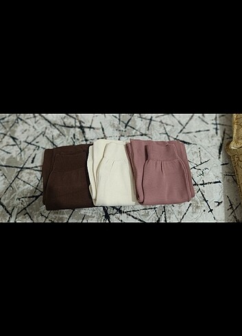 Sıfır triko kadın pantalon  - Görsel 2