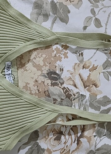 s Beden haki Renk Zara top crop 