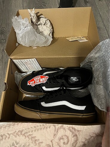 Vans old skool siyah orjinal spor ayakkabı