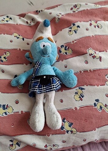 Peluş şirinler oyuncağı