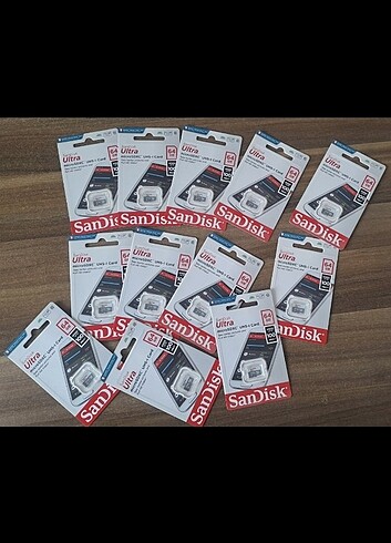 64 gb SanDisk hafıza kartı-1 adet