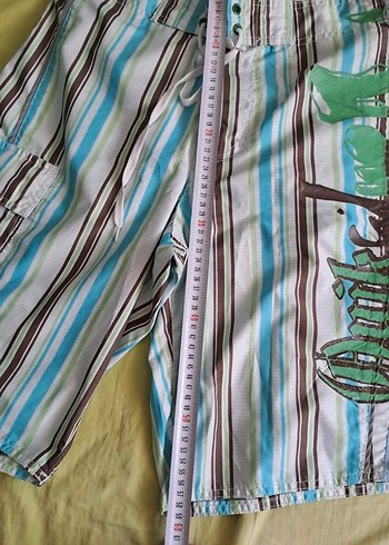 Orjinal Quick Silver Renkli Deniz Şortu - Görsel 9