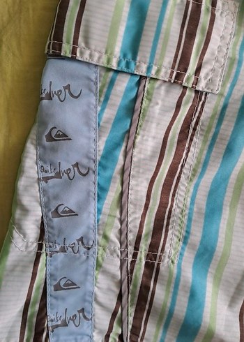 Orjinal Quick Silver Renkli Deniz Şortu - Görsel 3