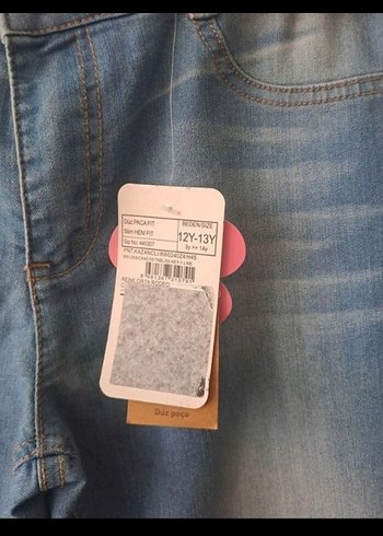 Lcw Kız Çocuk Kot Pantolon 12/13 yaş - Görsel 2