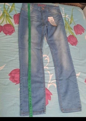 Lcw Kız Çocuk Kot Pantolon 12/13 yaş - Görsel 6