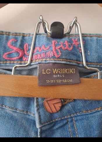Lcw Kız Çocuk Kot Pantolon 12/13 yaş - Görsel 4