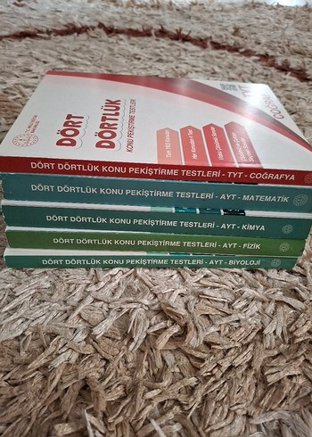 Dört Dörtlük TYT ve AYT Konu Testleri Seti - Görsel 2
