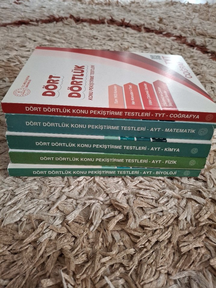 Dört Dörtlük TYT ve AYT Konu Testleri Seti - Görsel 2