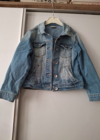 Zara Kız çocuk kot ceket 6/7 yaş