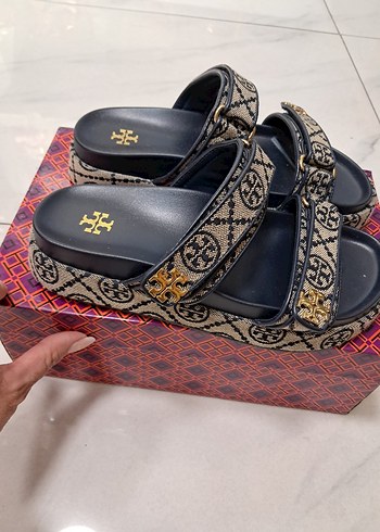 Tory Burch Tokalı Bohem Platform Terlik