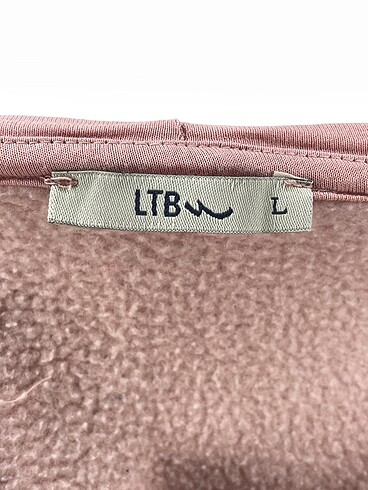 l Beden pembe Renk LTB Sweatshirt %70 İndirimli.