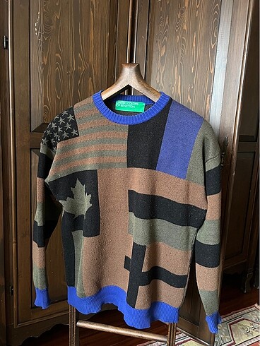 Benetton Erkek Kazak