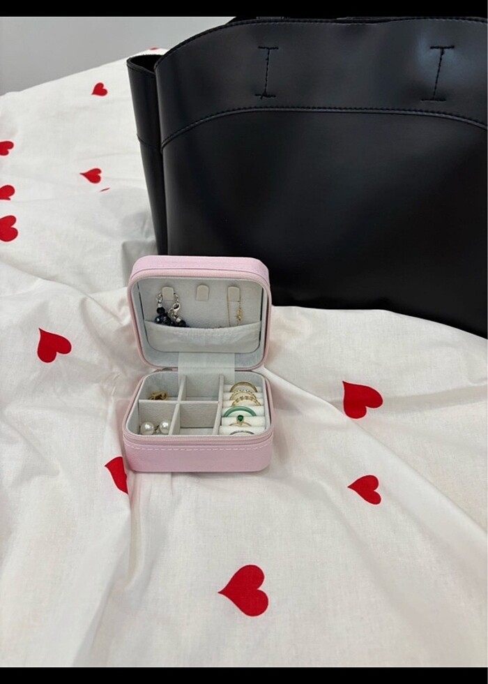 Pembe takı kutusu - Görsel 3