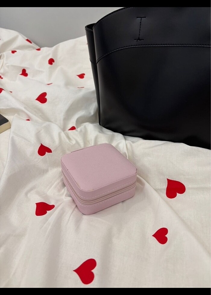 Pembe takı kutusu - Görsel 4