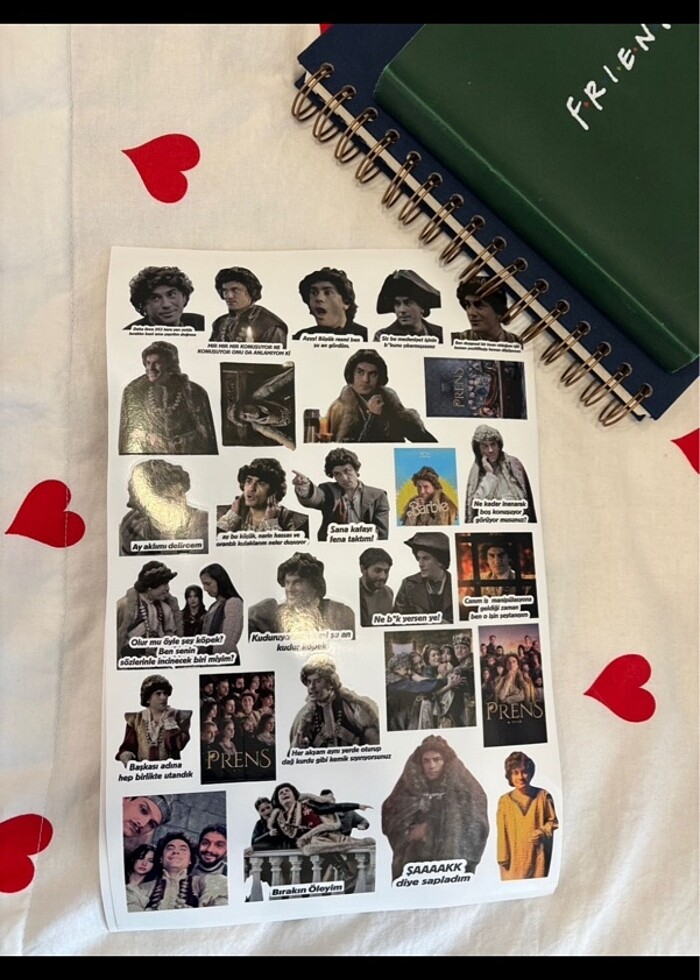 Prens dizi sticker - Görsel 3