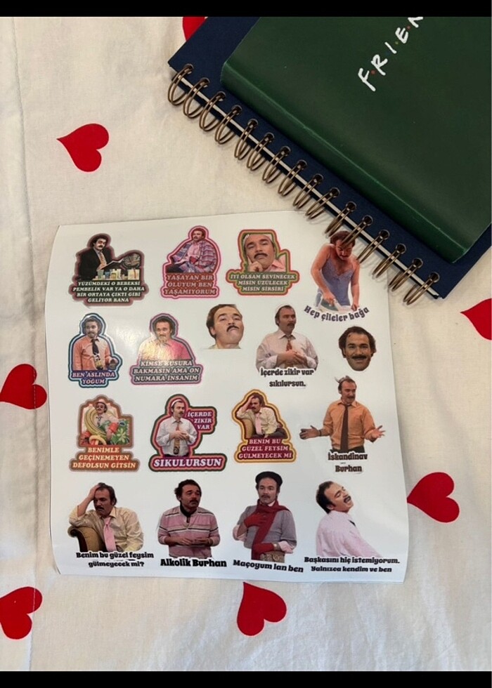Burhan Altıntop sticker - Görsel 3