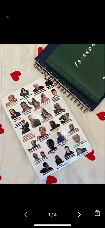 Karışık paket sticker