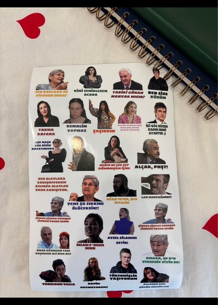 Karışık paket sticker - Görsel 4