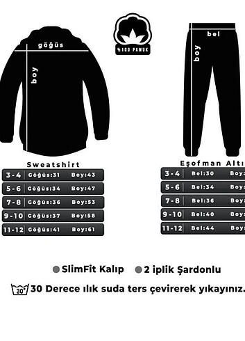 Diğer Elesa unisex çocuk takımı 