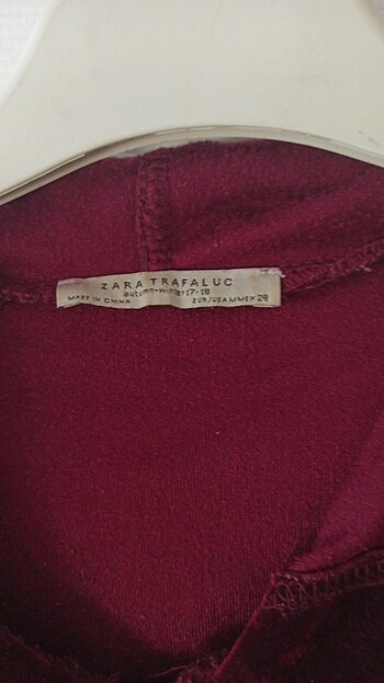 28 Beden bordo Renk kapşonlu sweatshirt