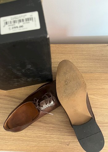 42 Beden Damat Kahverengi Deri Erkek Ayakkabısı