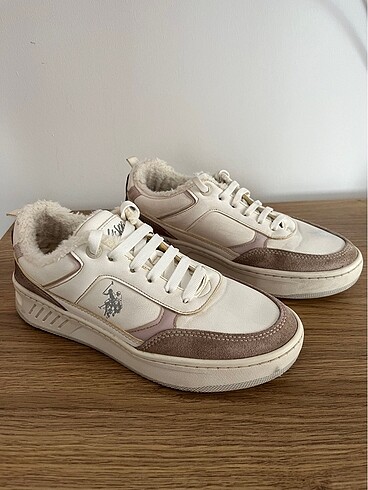 U.S. Polo GEZZA 3PR Beyaz Kadın Sneaker