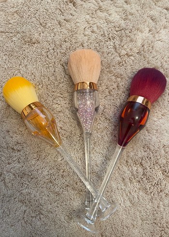 Renkli Makyaj Fırçası Seti - Görsel 4