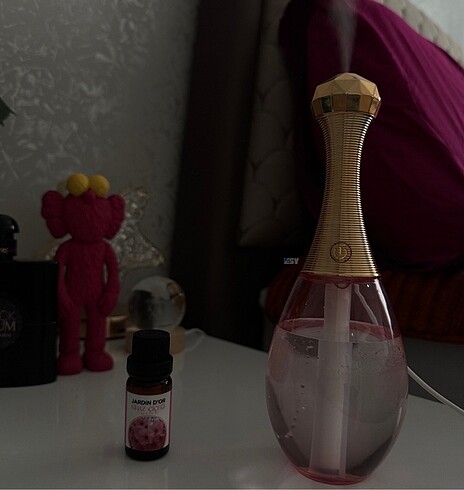 Parfüm şişesi görünümlü hava nemlendirici - Görsel 2