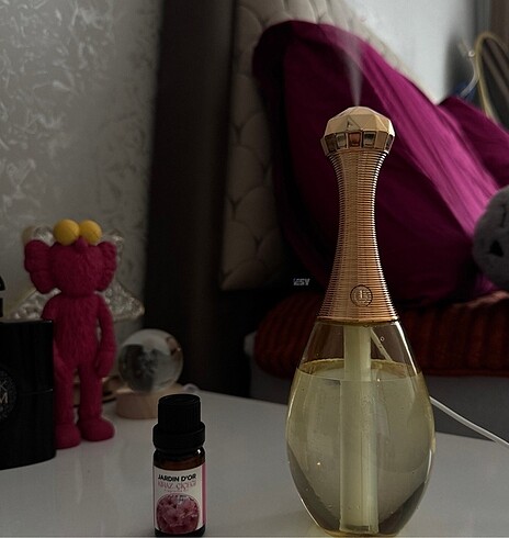 Parfüm şişesi görünümlü hava nemlendirici - Görsel 4