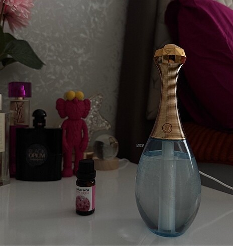 Parfüm şişesi görünümlü hava nemlendirici - Görsel 5