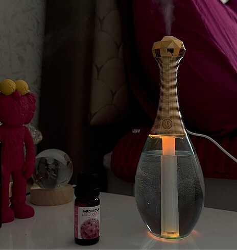 Parfüm şişesi görünümlü hava nemlendirici - Görsel 7