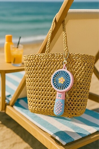 Taşınabilir el vantilatörü el fanı - Görsel 6