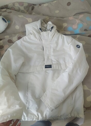 s Beden Pull and bear kanguru beyaz mont