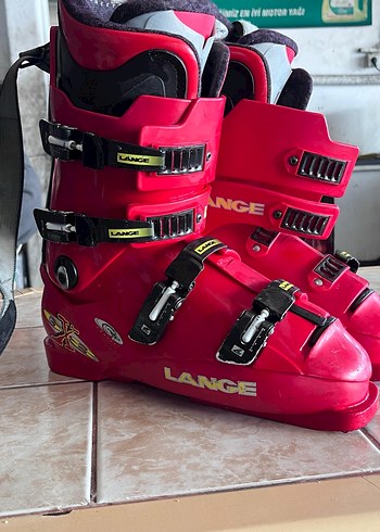 Kırmızı Erkek Kayak Botu, Tokalı - Görsel 2