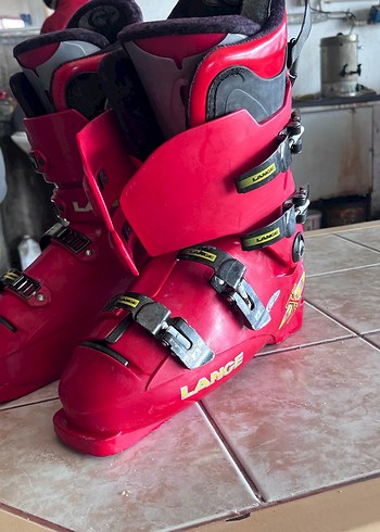 Kırmızı Erkek Kayak Botu, Tokalı - Görsel 3