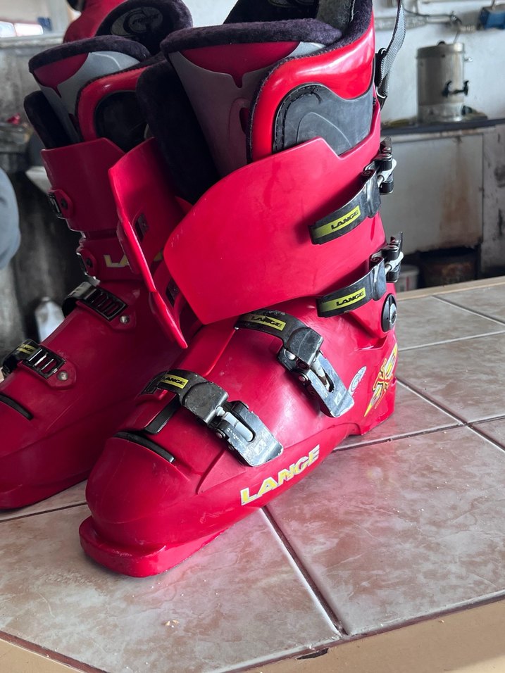 Kırmızı Erkek Kayak Botu, Tokalı - Görsel 3