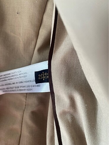 40 Beden Original İtalyan Massimo Dutti ekose ceket