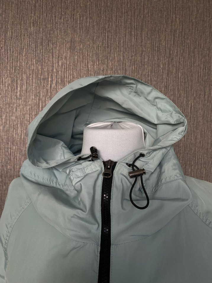 Zara Mint Yeşili Yağmurluk - Görsel 4