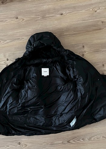 Siyah Erkek Şişme Mont Pull&Bear - Görsel 4