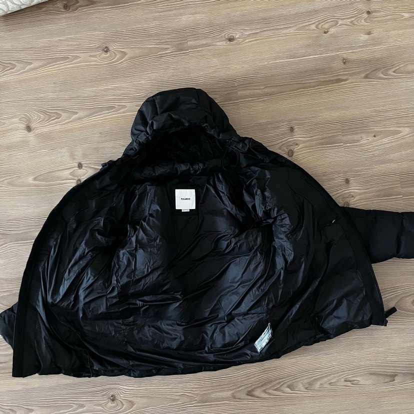 Siyah Erkek Şişme Mont Pull&Bear - Görsel 4