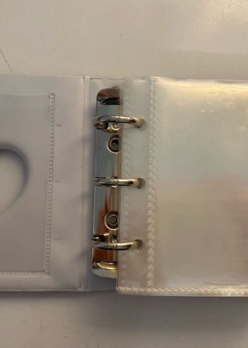 Beden Renk Kalp Detaylı Kilitli binder