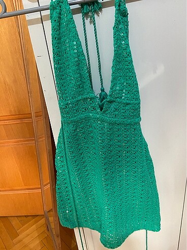 Pull and Bear Pul and Bear Yeşil Elbise