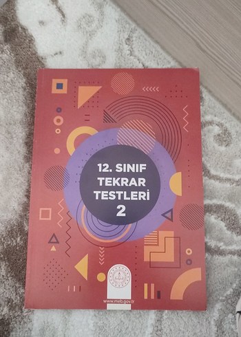 12. Sınıf Tekrar Testleri 2 Kitabı