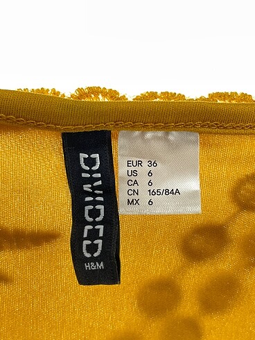 36 Beden çeşitli Renk H&M Kısa Elbise %70 İndirimli.