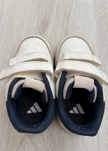 Erkek Çocuk Beyaz Sneaker Velcro Bantlı - Görsel 3