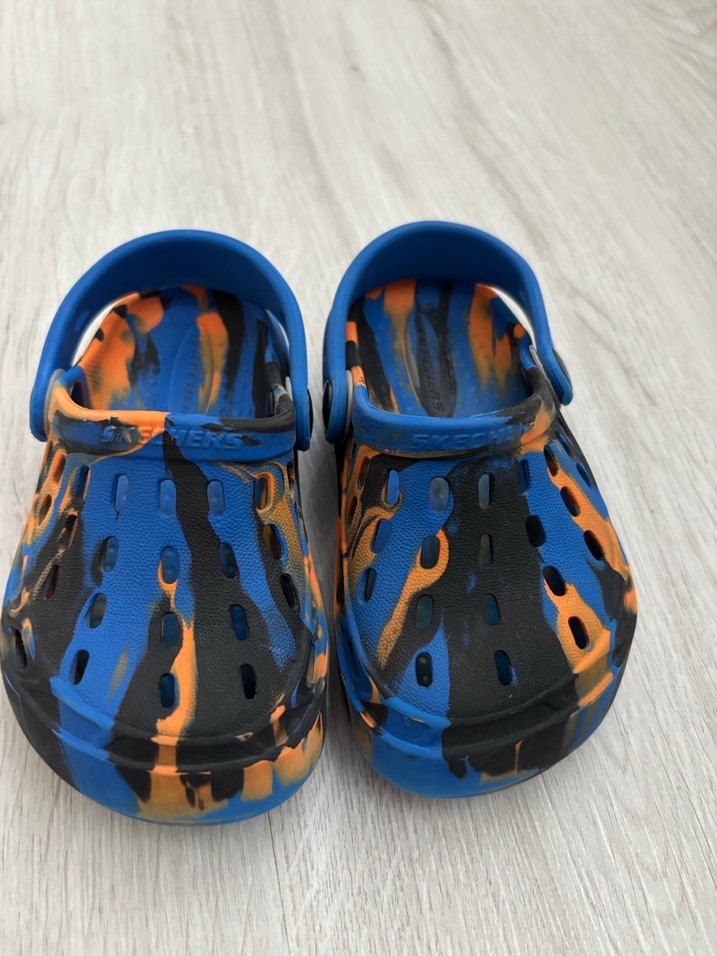 Mavi Cırt Cırtlı Erkek Çocuk Terliği - Görsel 2